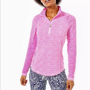 NWT Lilly Pulitzer Justine 1/4 pullover